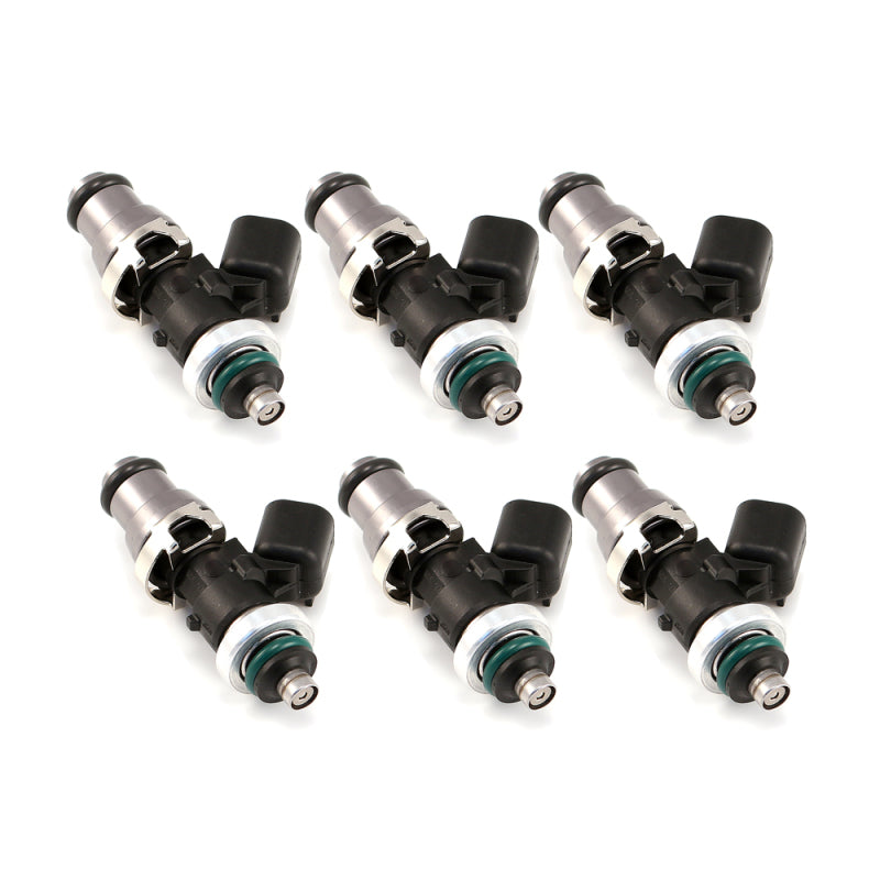 Injector Dynamics 1700cc Injectors-48mm Length-14mm Top - 14mm Low O-Ring (R35 Low Spacer)(Set of 6)