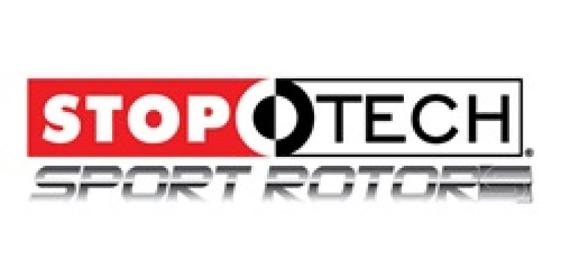 StopTech 2017 Honda Civic SiR Sport Slotted Rear Right Rotor
