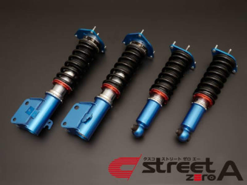 Cusco Coilovers Street Zero A Front -Pillow / Rear -Rubber Upper 2015+ WRX STI ONLY
