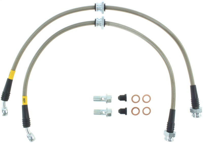 StopTech 89-1/98 Nissan 240SX Stainless Steel Front Brake Lines