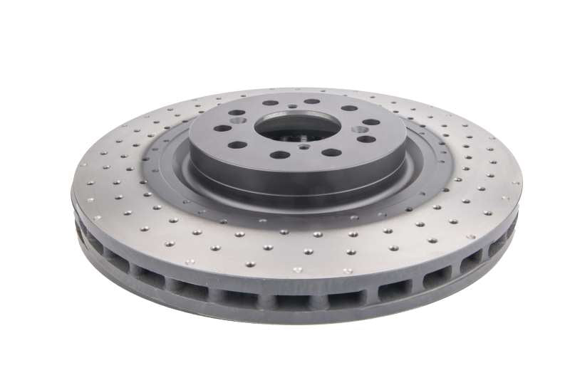 DBA 17-20 Honda Civic Type R Hatch Front 4000 Series Cross Drilled Rotor