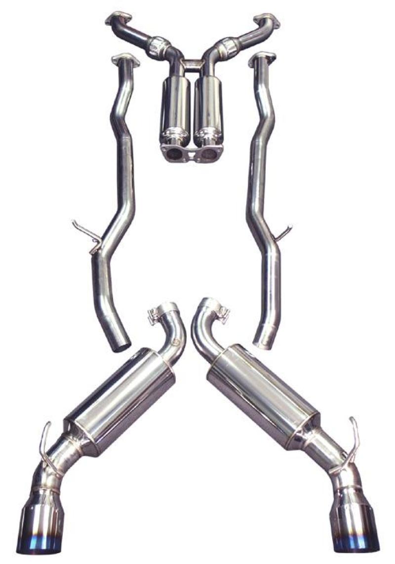 Injen 13--19 Ford Focus ST 2.0L (t) 3.00in Cat-Back Stainless Steel Exhaust System w/Titanium Tip
