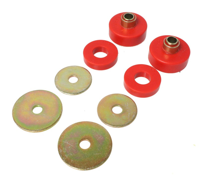 Energy Suspension All Non-Spec Vehicle 2WD Red Universal Mounts/Isolator Kit